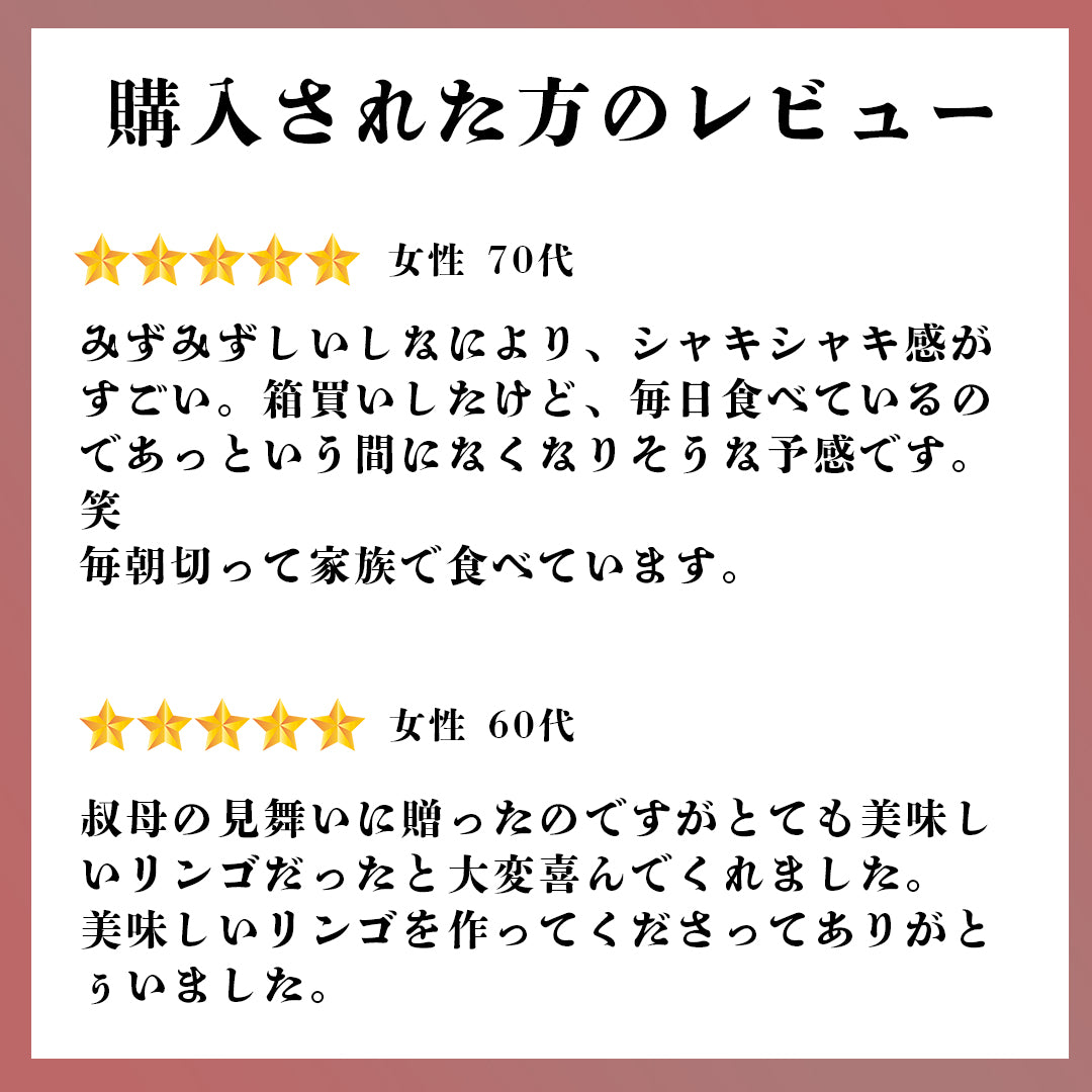 果逢プレミアム サンふじリンゴ 3kg